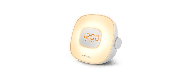 Muse Light Clock Radio ML-198CR Alarm