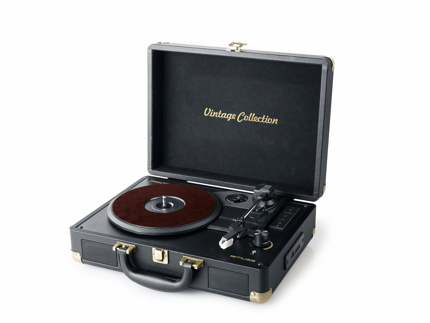 Muse MT-103 GD audio turntable Black