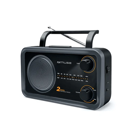 Muse M-06DS radio Portable Analog Black
