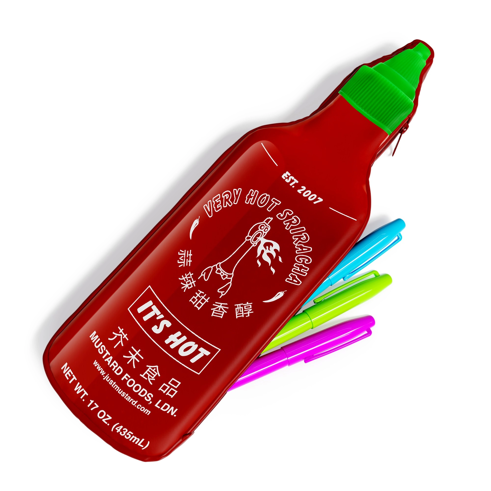 Mustard - Sriracha Pencil Case -