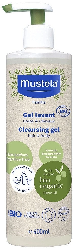 Mustela Organic Cleansing Gel organic body