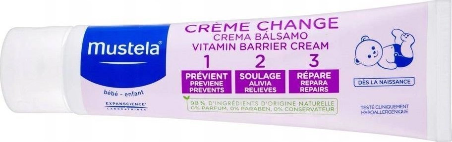 Mustela MUSTELA_Vitamin Barrier Cream 123 krem
