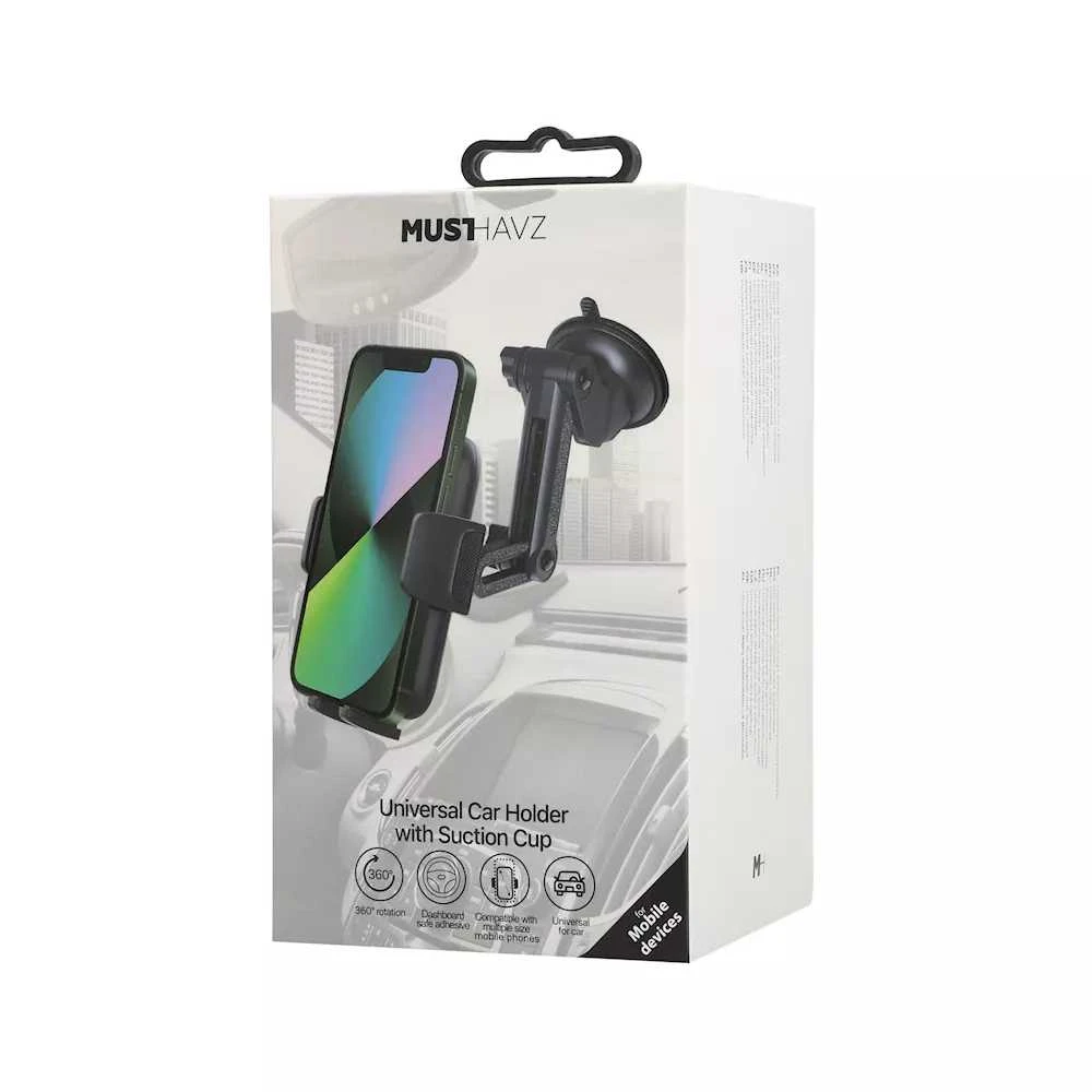Universal Car Holder with Suction Cup