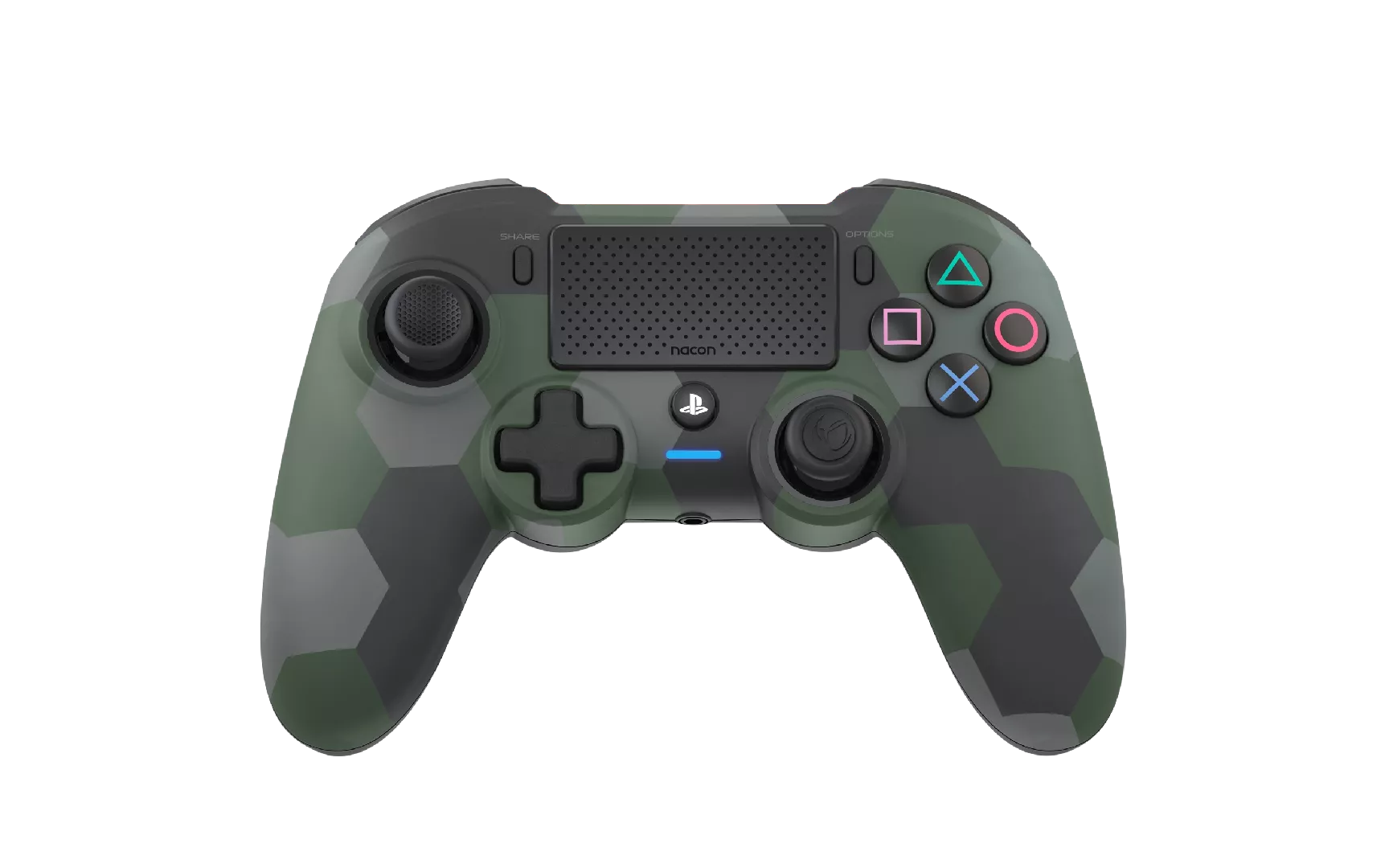 NACON Asymmetric Camouflage  Green Bluetooth Gamepad