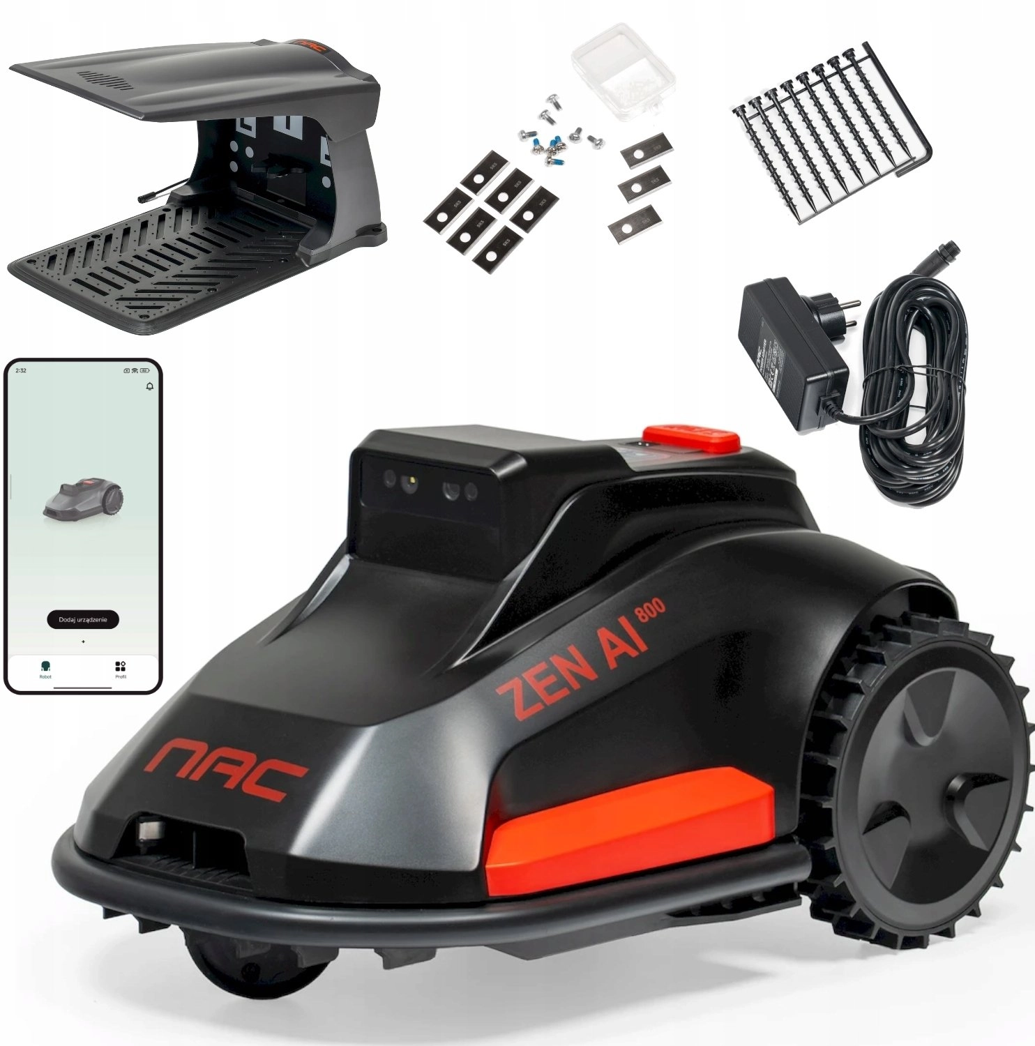 NAC SELF-DRIVEN ROBOT WITH AI CAMERA