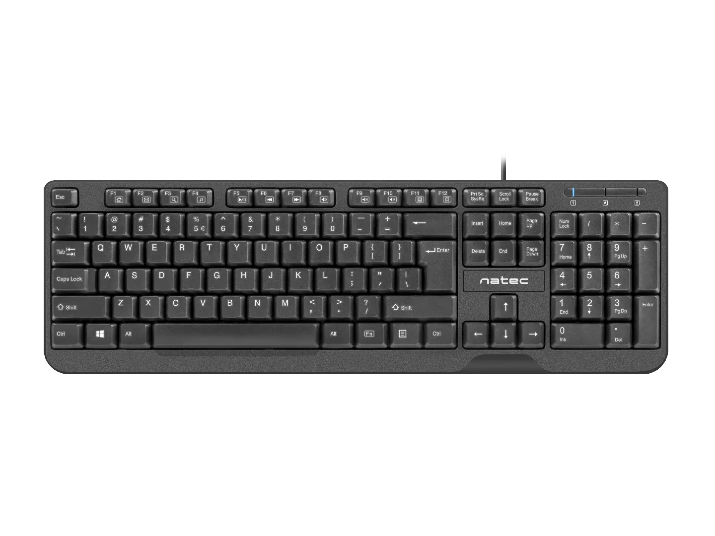 NATEC Trout keyboard Office USB QWERTY