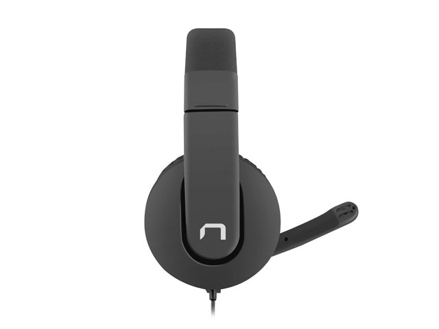 NATEC Rhea austiņas ar vadu galvas lente Gaming Black