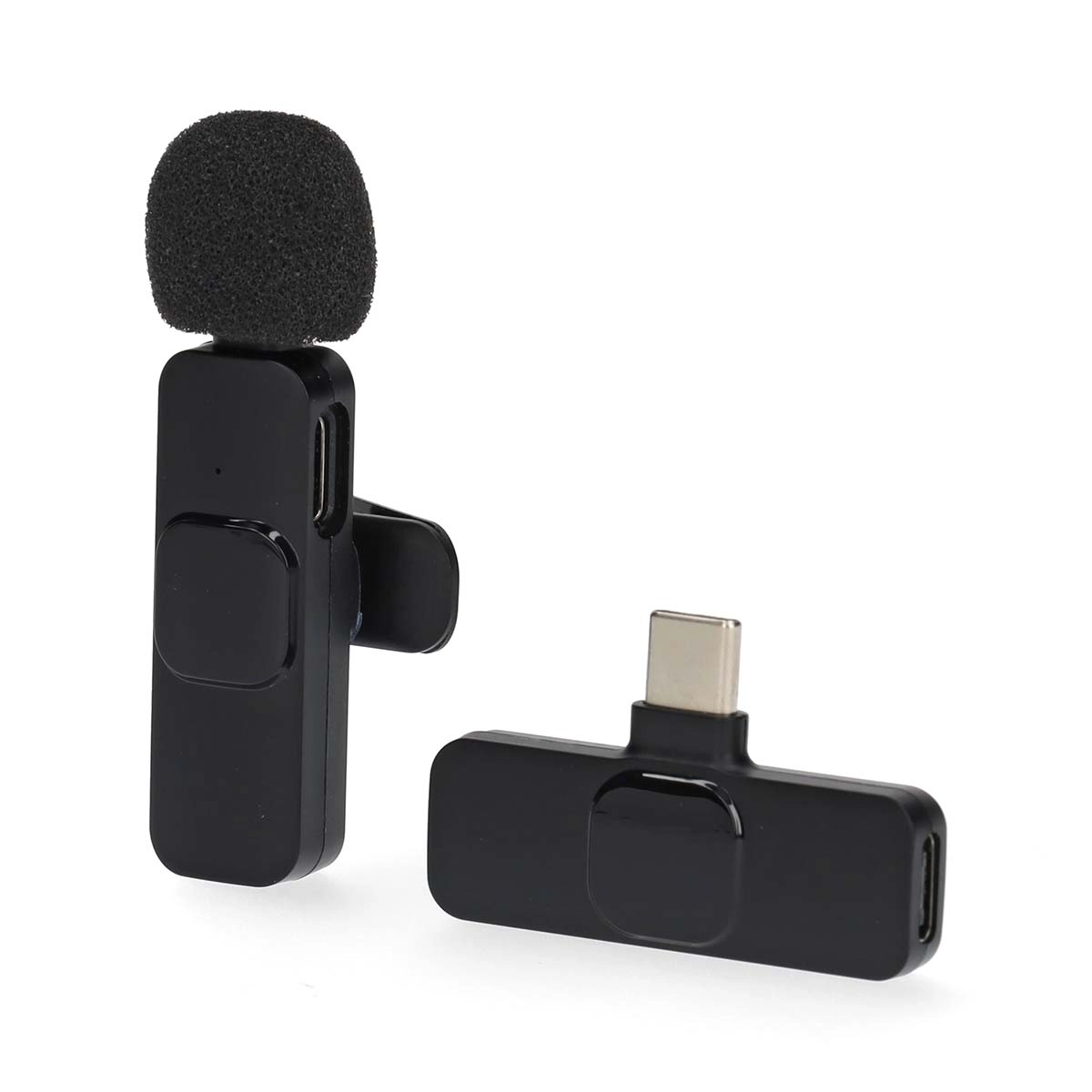 Bezvadu uzlādējams USB-C Lavalier mikrofons 5412810451111