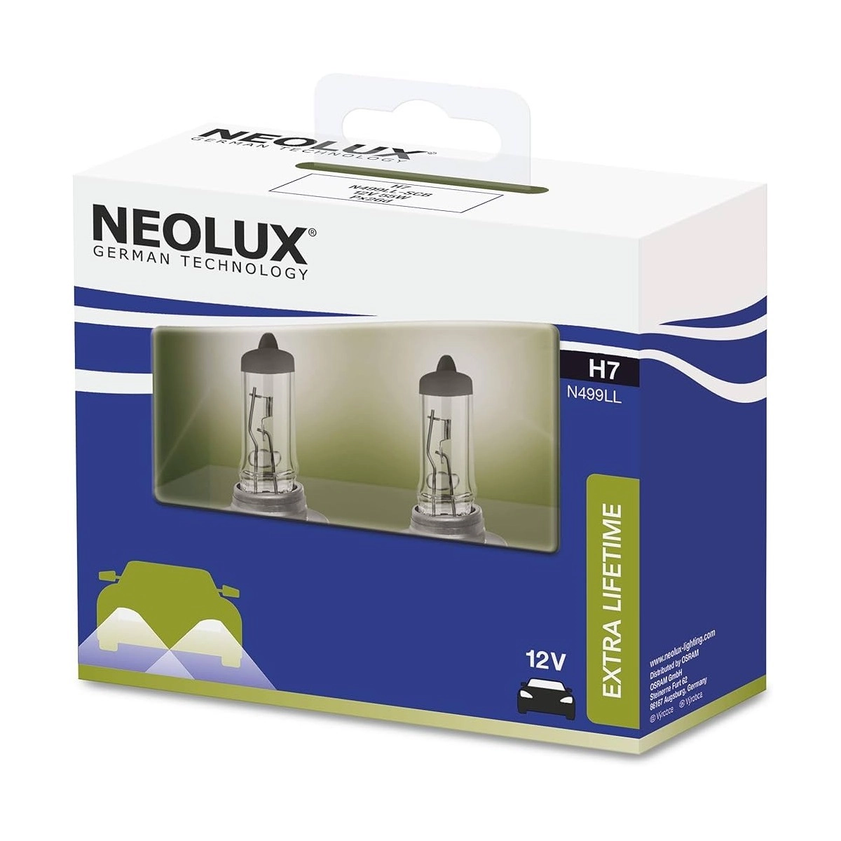 NEOLUX EXTRA LIFETIME H7 12V 55W