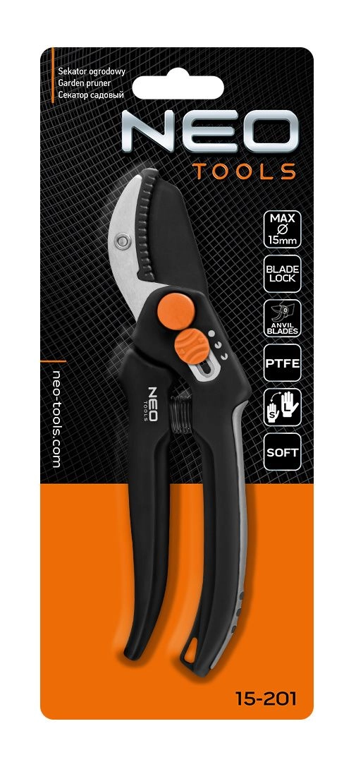 NEO tools 15-201 dzīvžogu šķēres 15-201