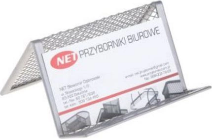 NET Wizytownik Z902 srebrny siatka NETX0011