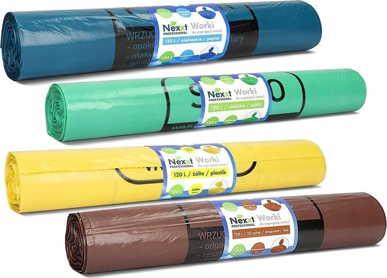 NEXXT Nexxt 120L LDPE garbage bags