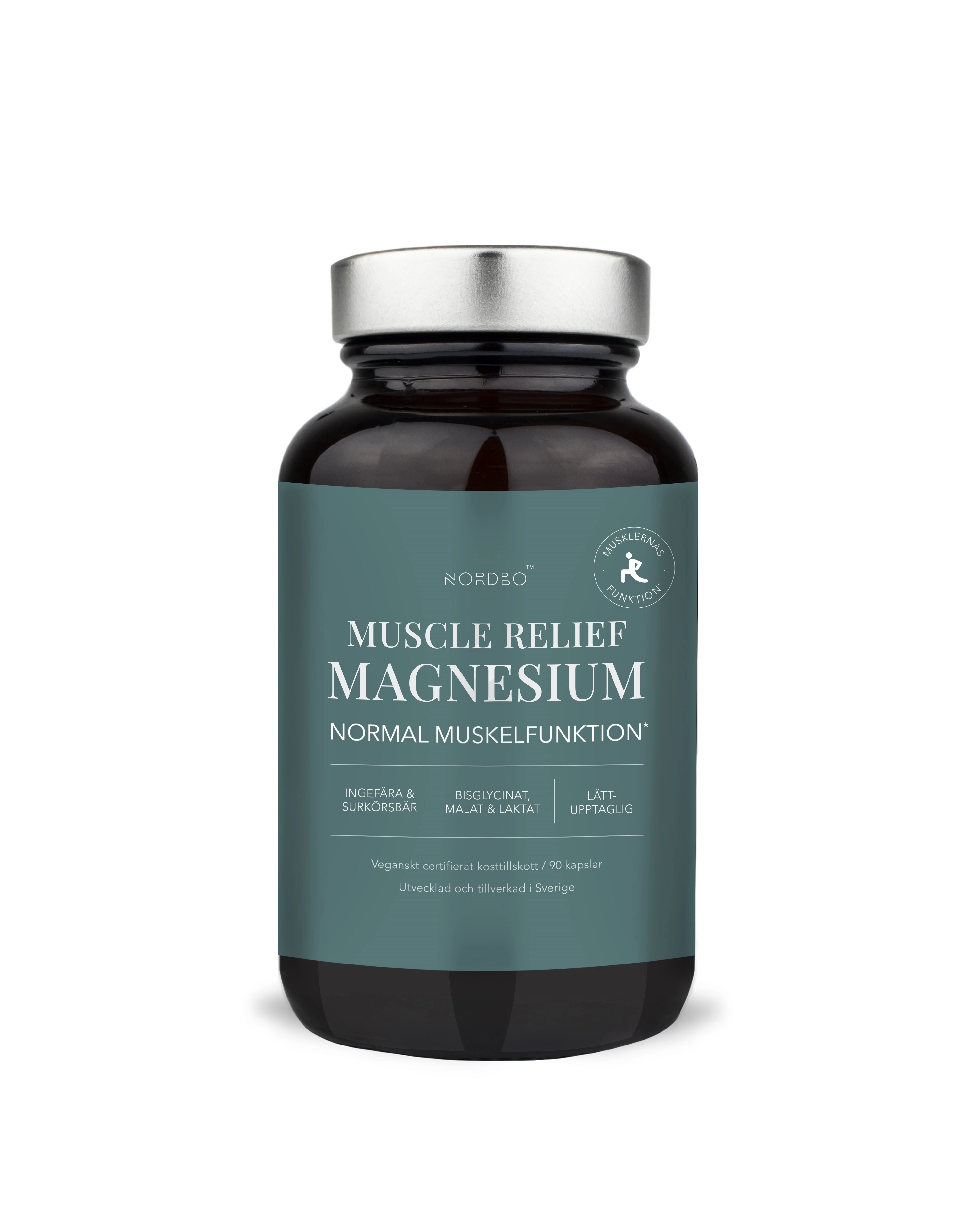 NORDBO - Muscle Relief Magnesium Vegan