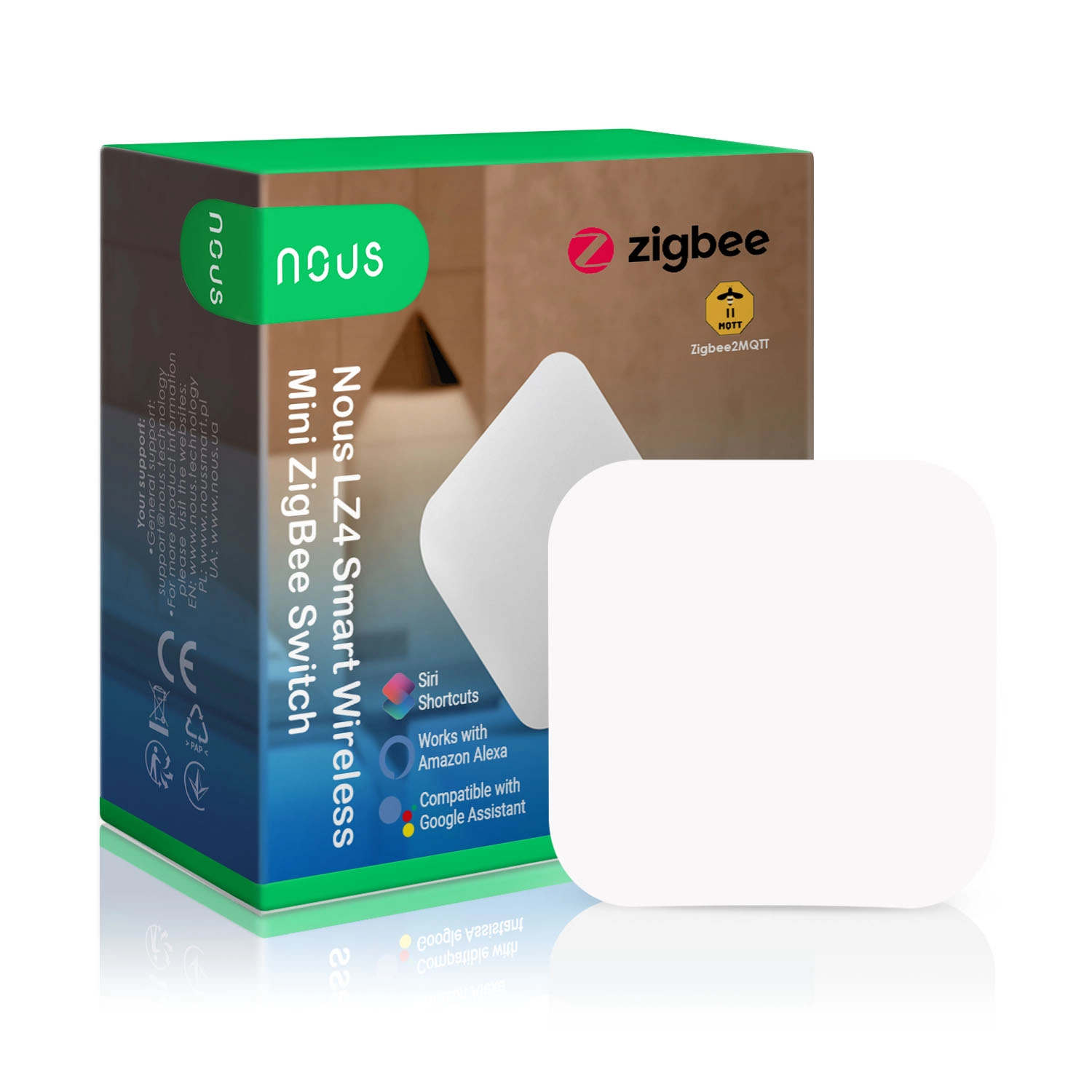 NOUS LZ4 mini viedais bezvadu ZigBee