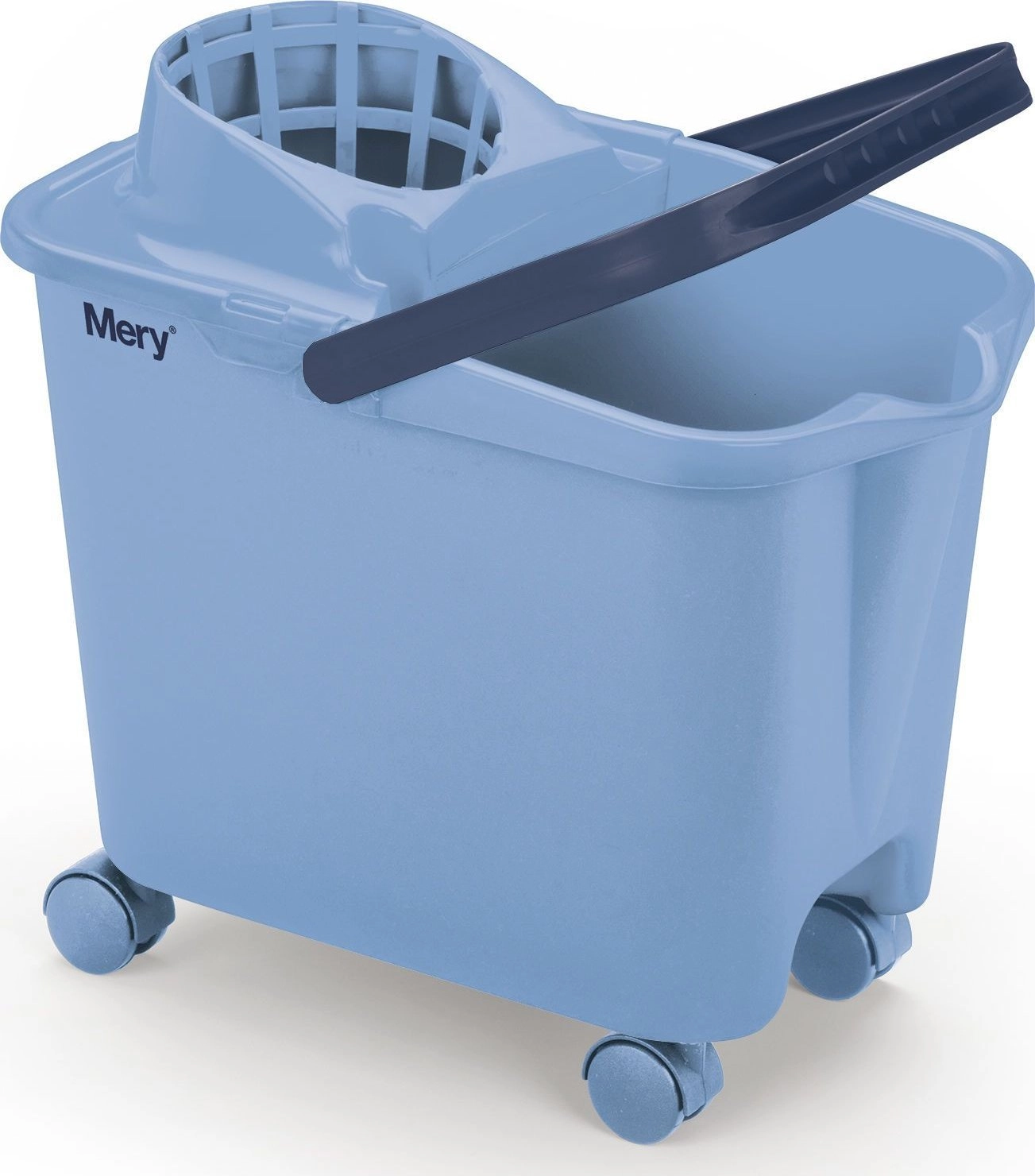Bag 14L with pushable on wheels