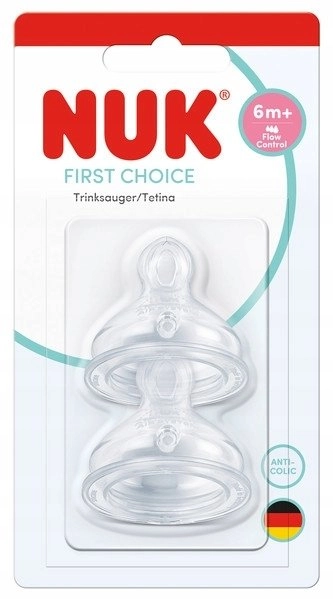 NUK SHOE pacifier SIL 2EL FLOWC