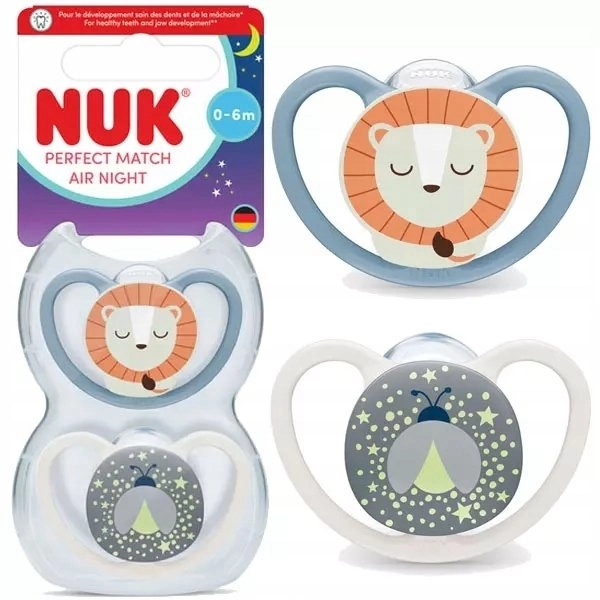 NUK SMOCZEK USP 0-6M AIR LEW