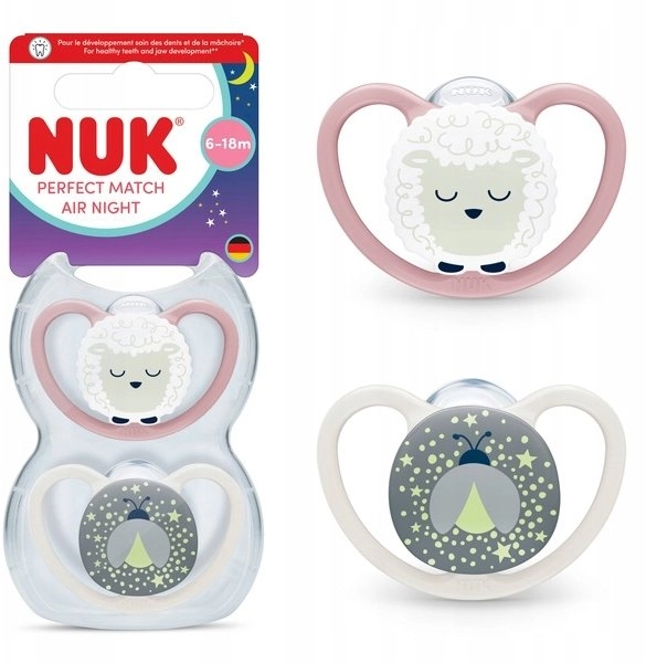 NUK NUK Pacifier USP 2EL 6-18M