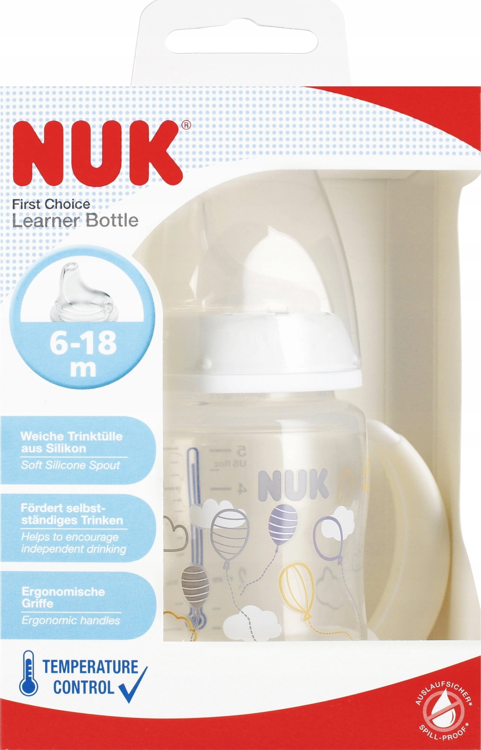 NUK NUK BUTELKA PP 150ML 6-18FC