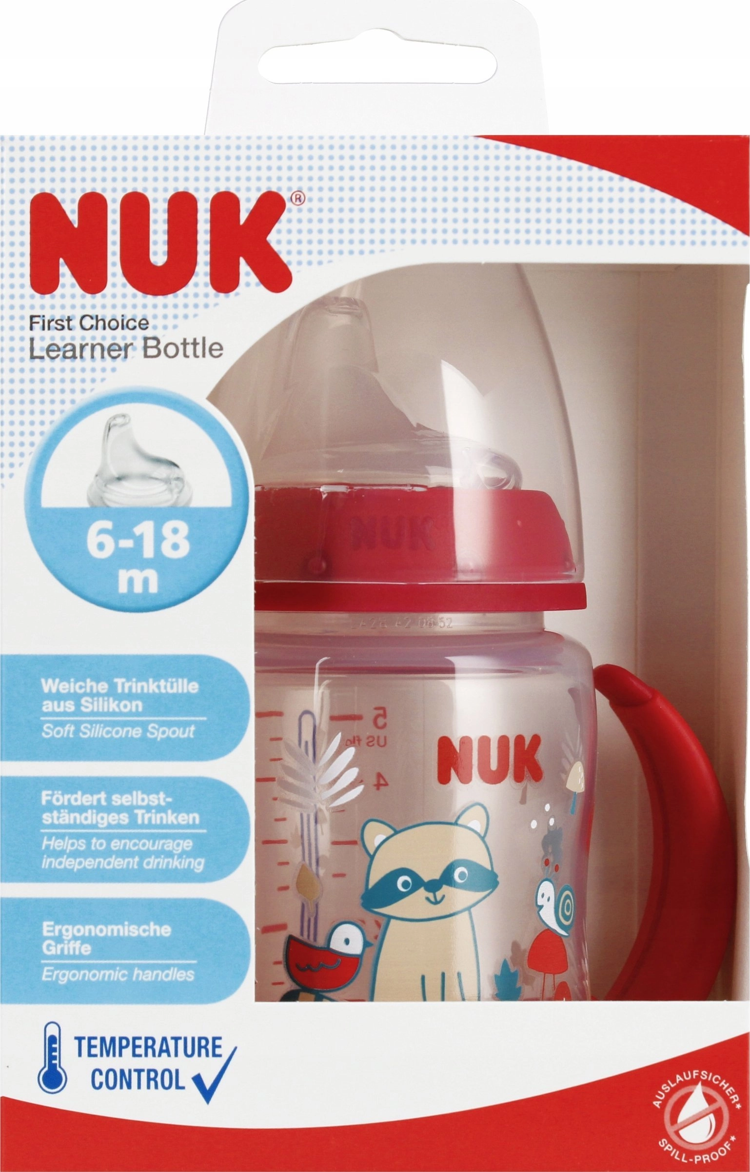 NUK BUTELKA PP 150ML 6-18FC Czesi