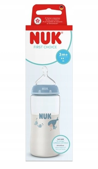 NUK BUTELKA 300ML SMO 3M FC