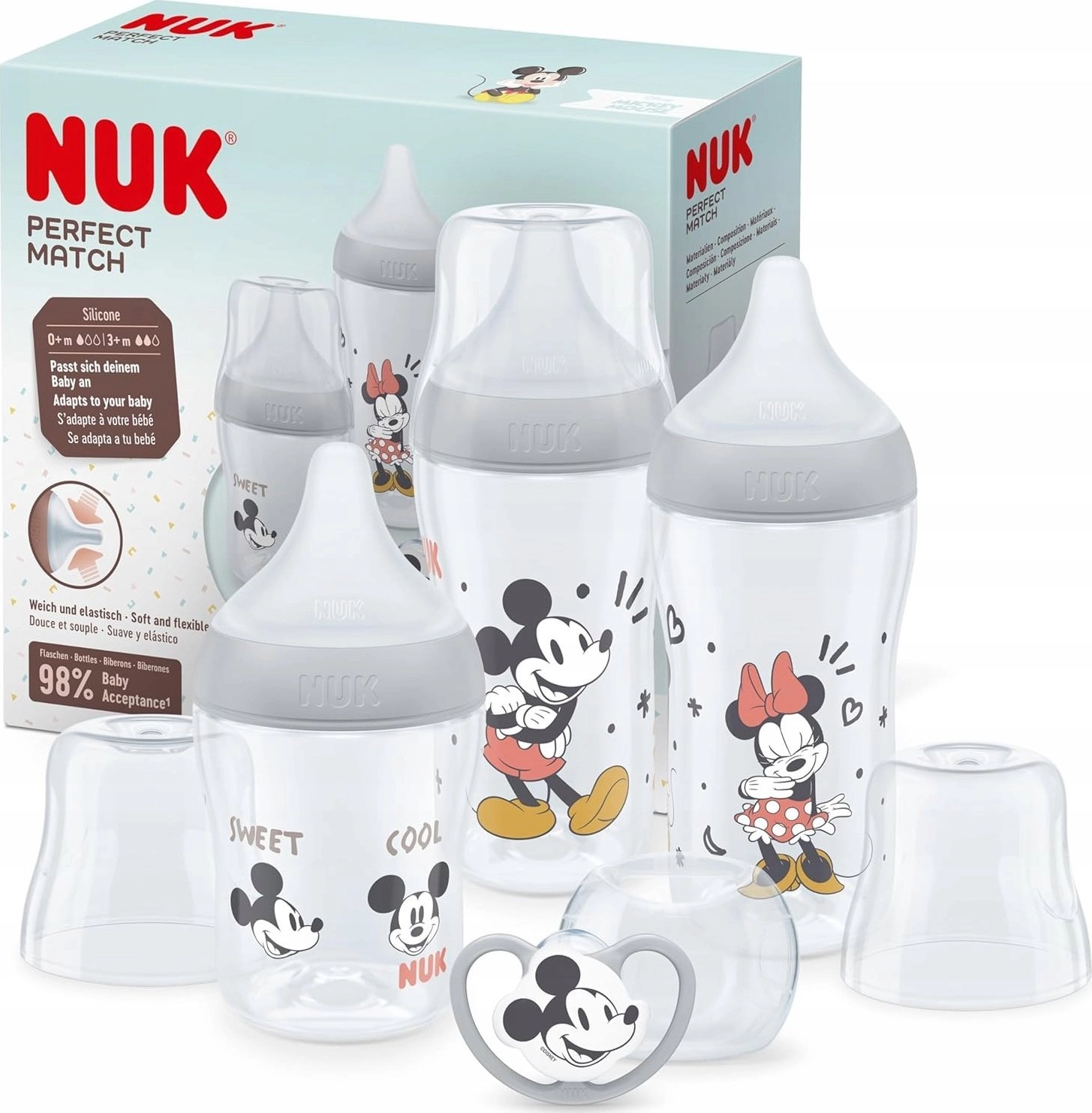 NUK NUK 10225330 newborn feeding set