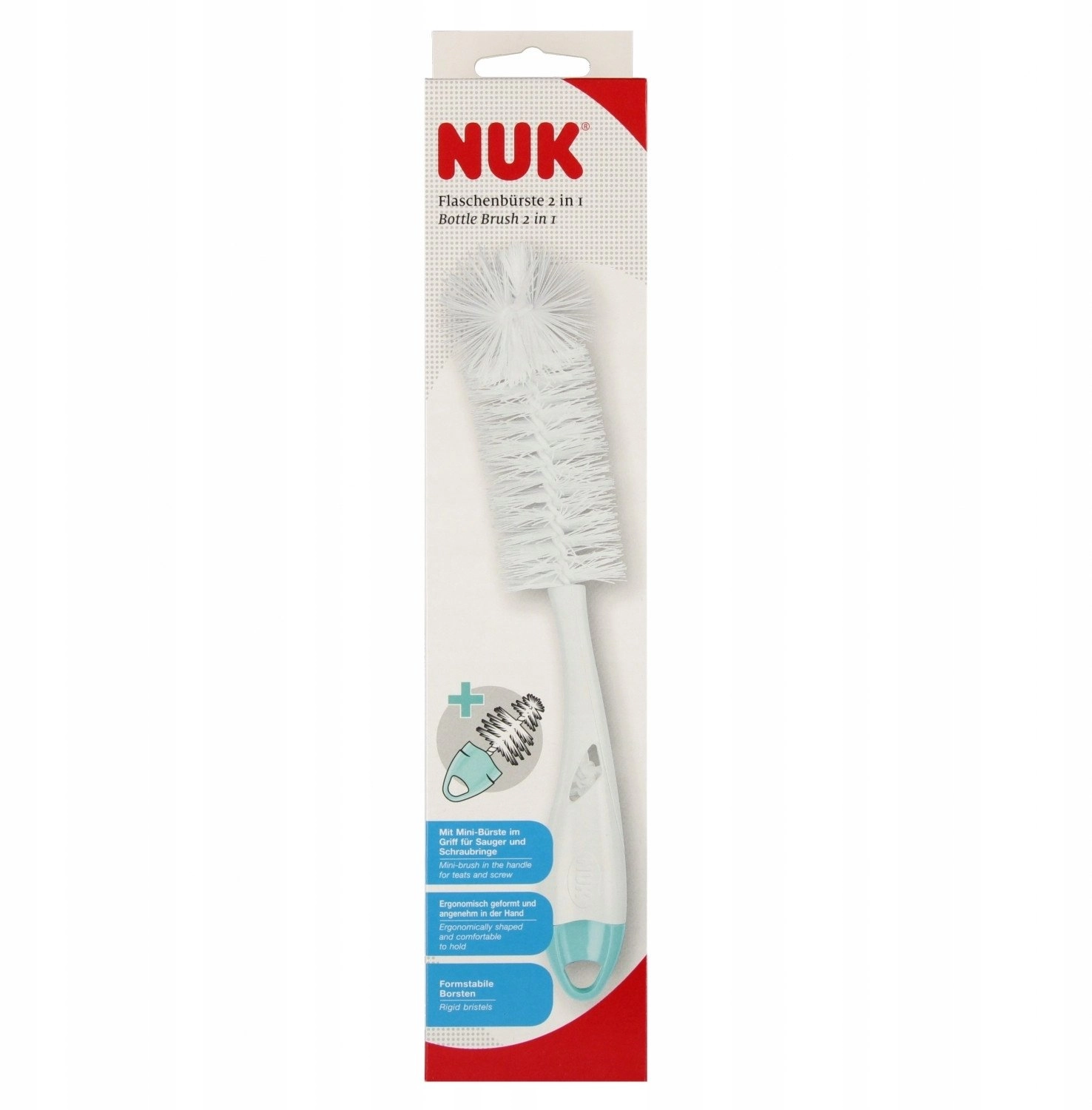 NUK SHOE WASHING BRUSH 2IN1 MIET