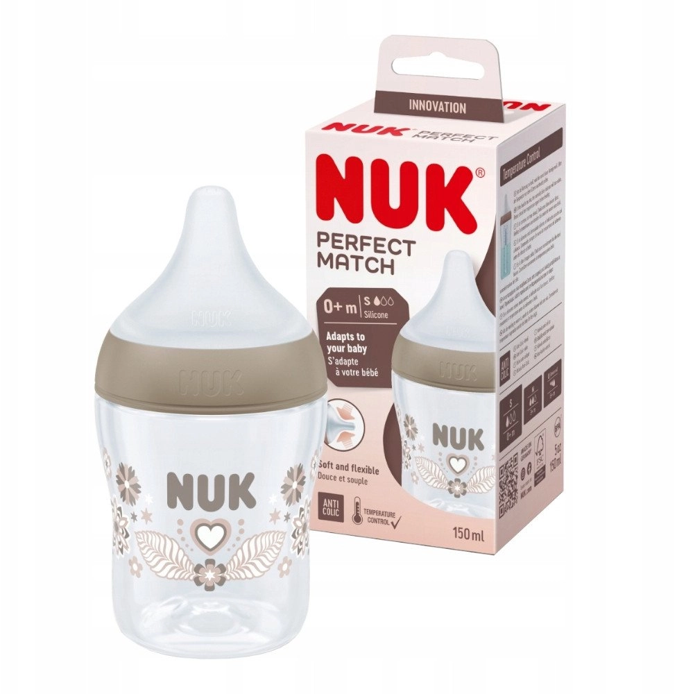 NUK BOTTLE PP 150ML PM SIL