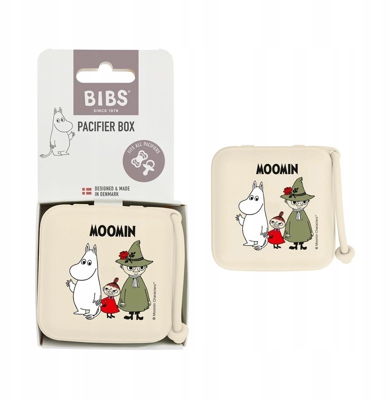 BIBS 420031216 MOOMIN pacifier box 5713795273577