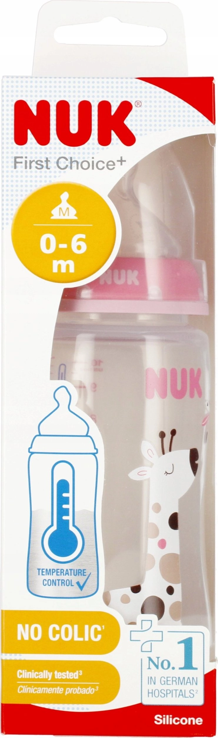 NUK 441120 BUTELKA 300ML WSKAŹNIK TEMPERATURY