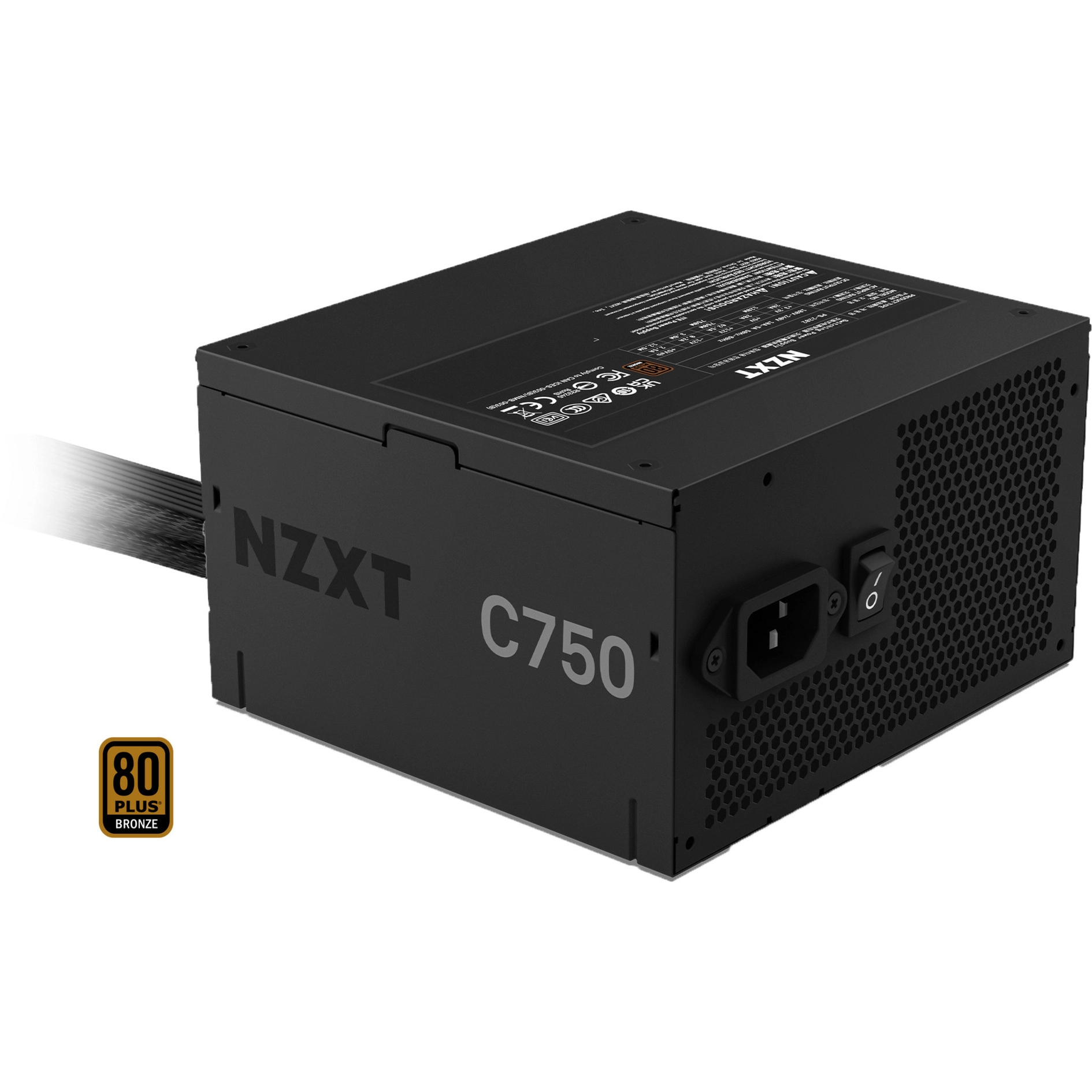 NZXT C750 ATX 3.1 power