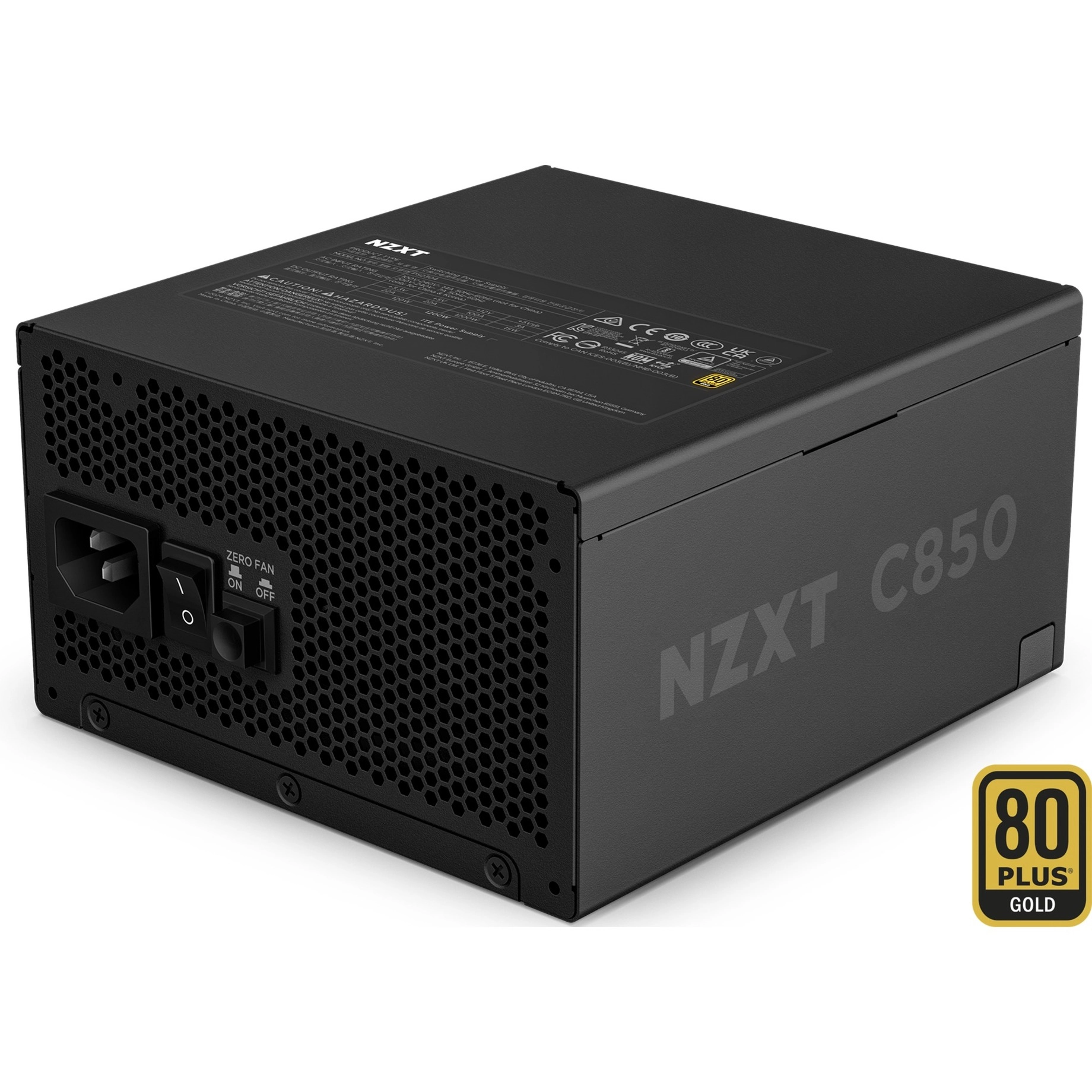 850W NZXT power supply 80+ Gold