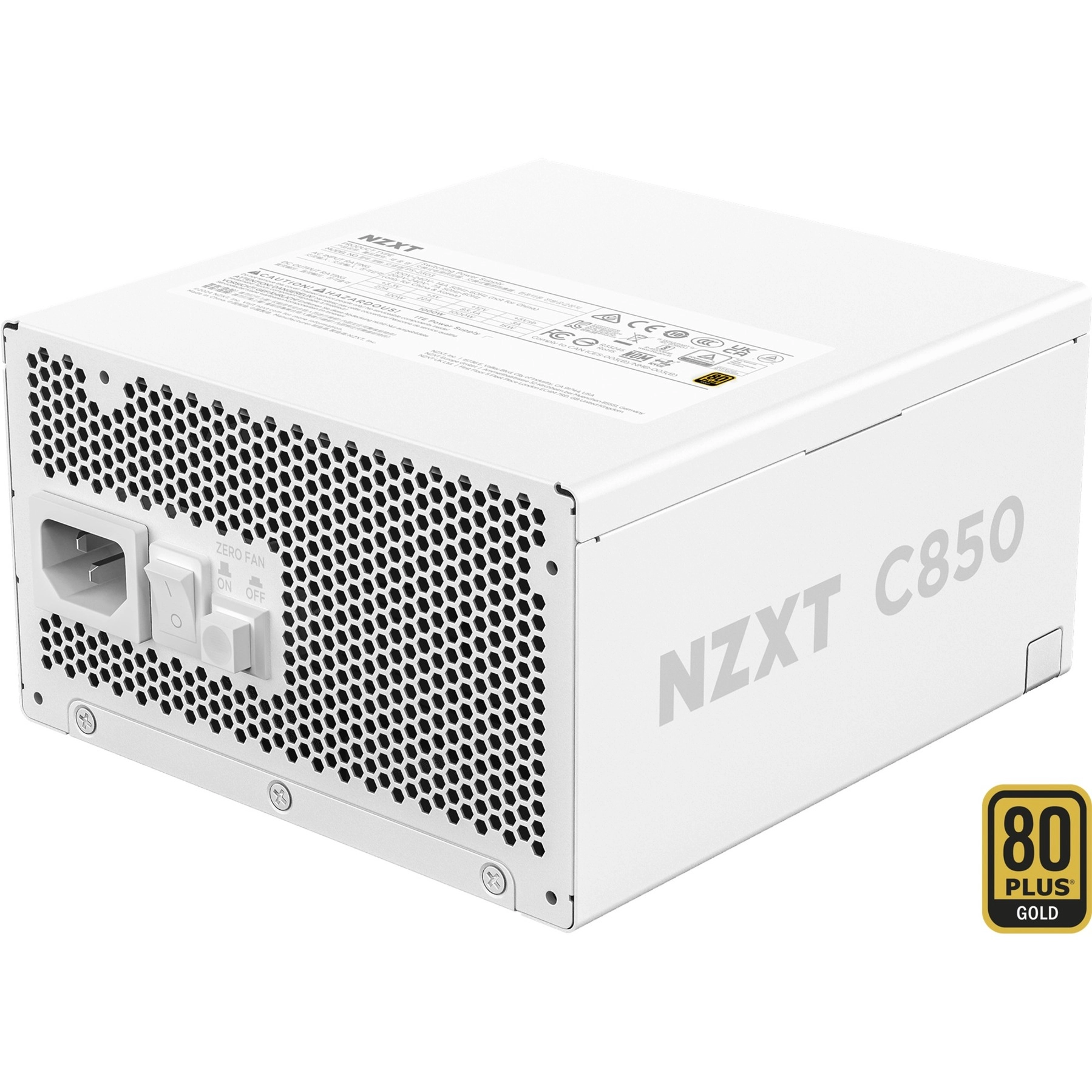 NZXT power supply 850W 80+ Gold