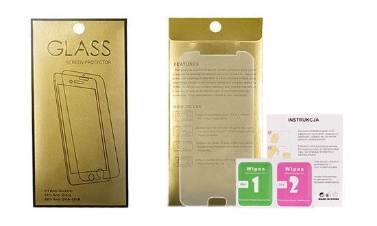 Protective glass N/A Glass Gold Iphone