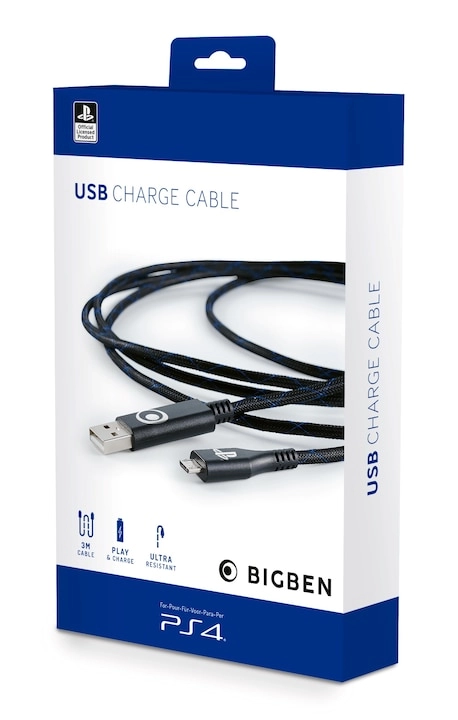 Nacon - USB Cable - PS4