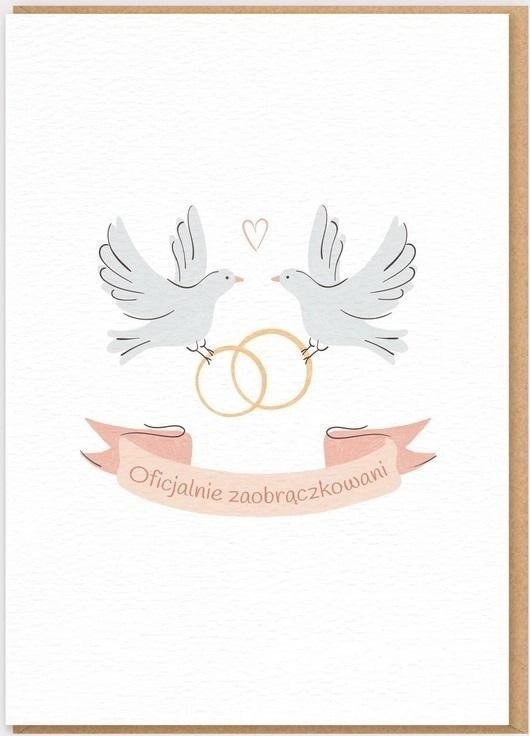 Wedding Card - Officially married 494092