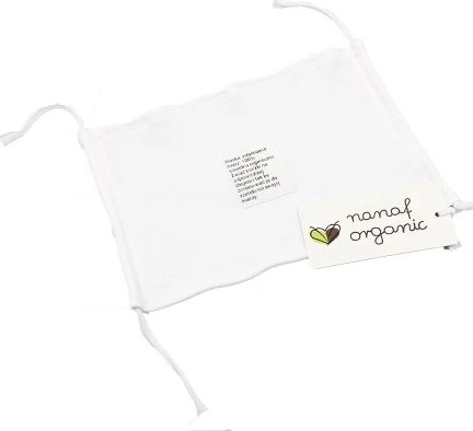 Nanaf Organic Maseczka wielorazowa jednowarstwowa biała