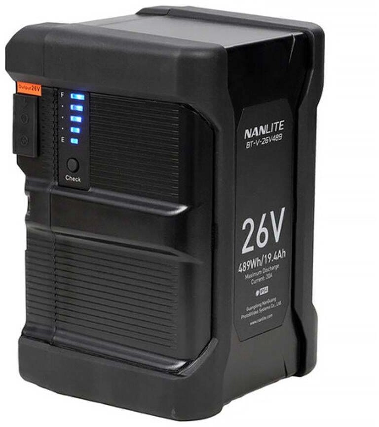 Nanlite Nanlite battery V-mount 26V 489WH