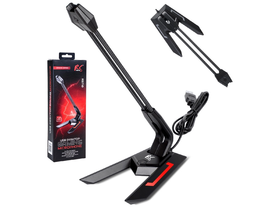 NanoRS RS710 microphone Black  Red PC