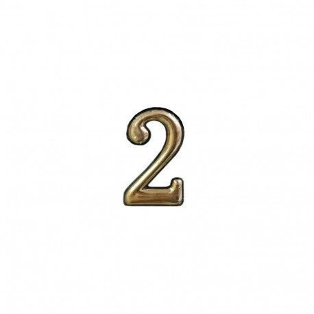DOOR NUMBERGOLD 2 PLASTM 15165523 PB2