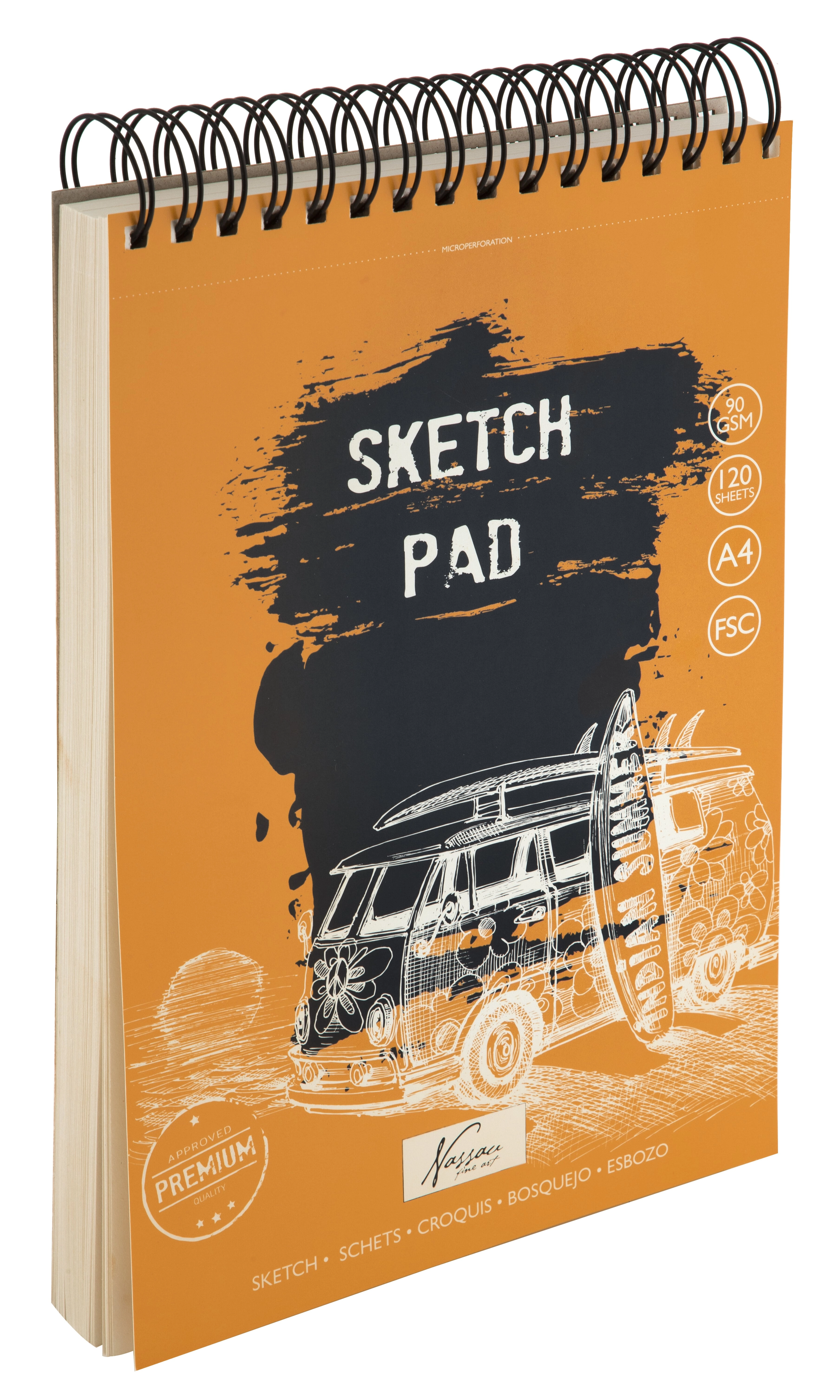 Nassau - Sketch Pad A4 120