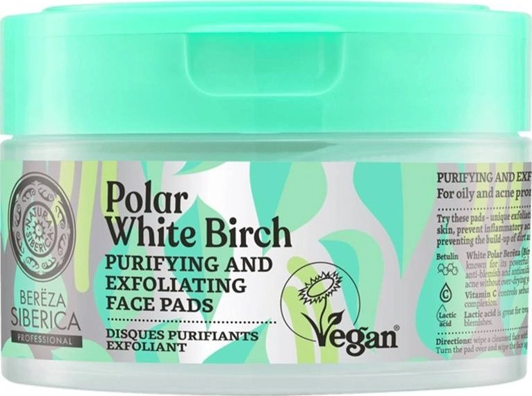 SIBERICA Bereza Professional Exfoliating Facial Pads