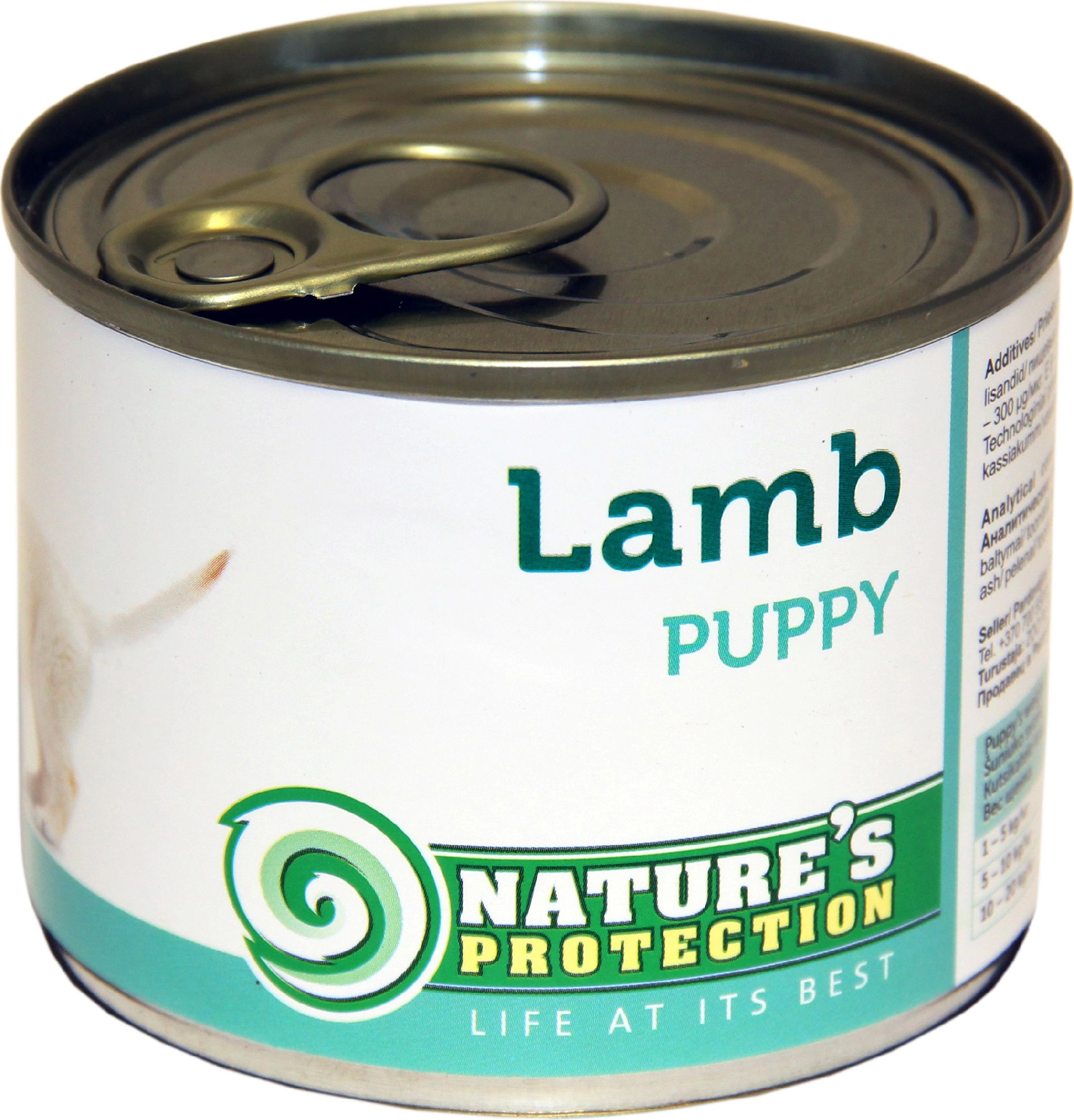 Nature`s Protection Natures Protection can Puppy