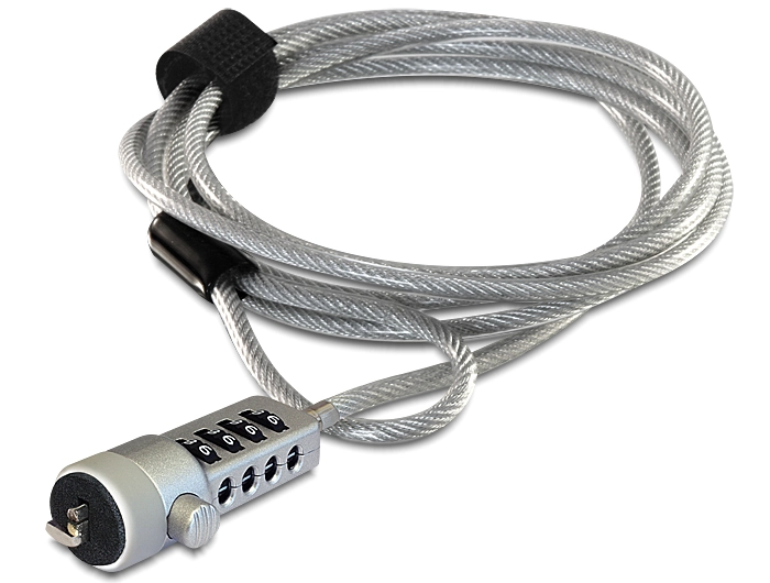 Navilock 20643 cable lock Silver 1