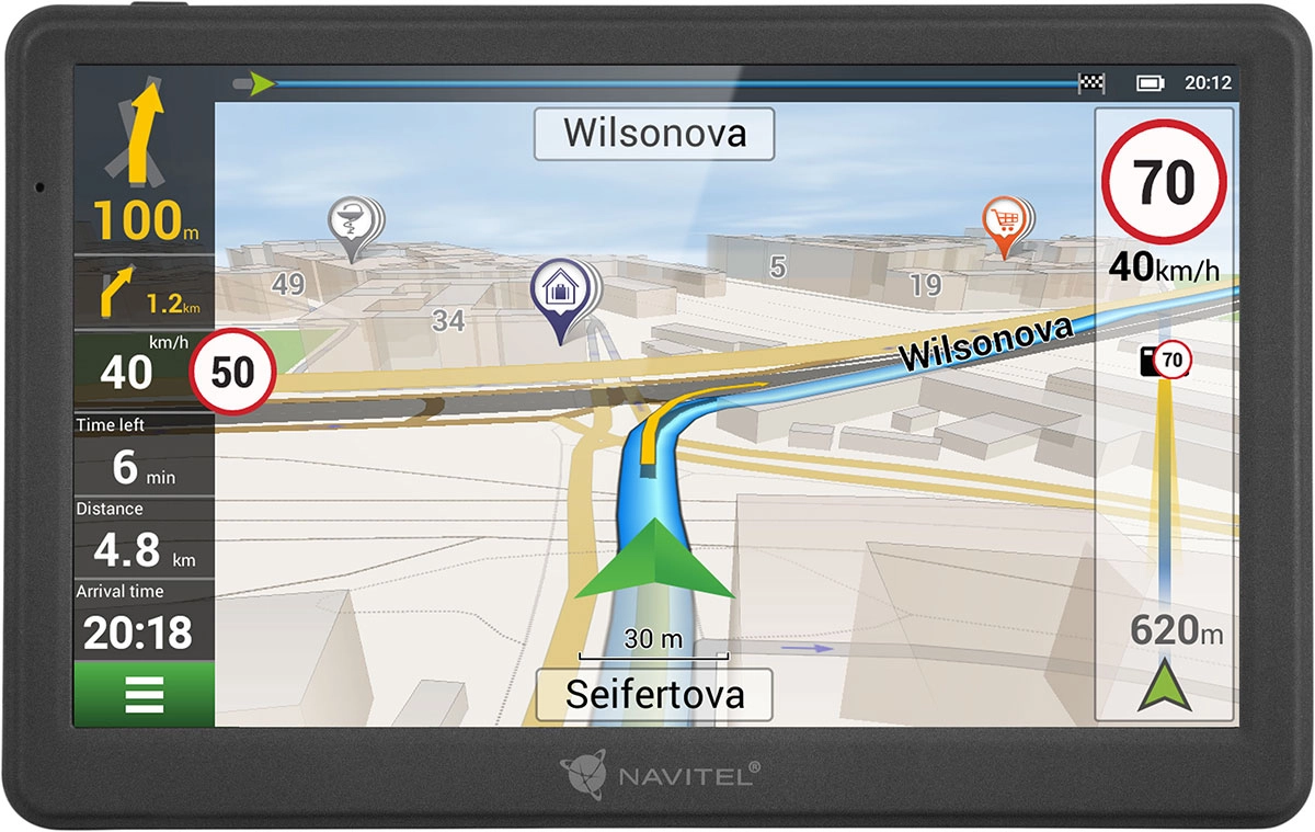 Navitel MS700 navigator Fixed 17.8