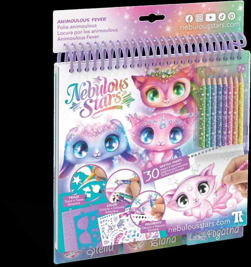 NEBULOUS STARS Creative Kit Sketchbook-Animulous Fever