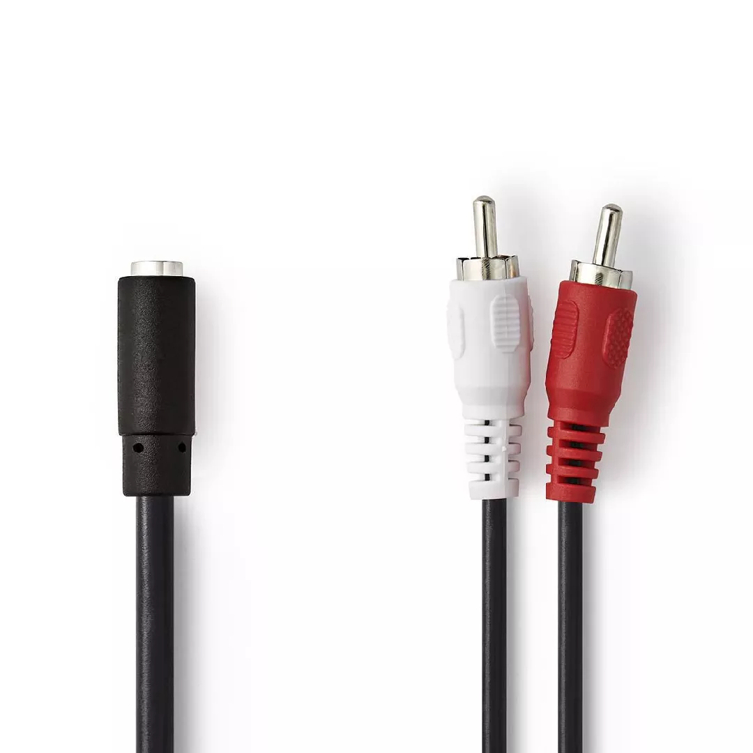 Nedis CAGB22255BK02 audio cable 0.2