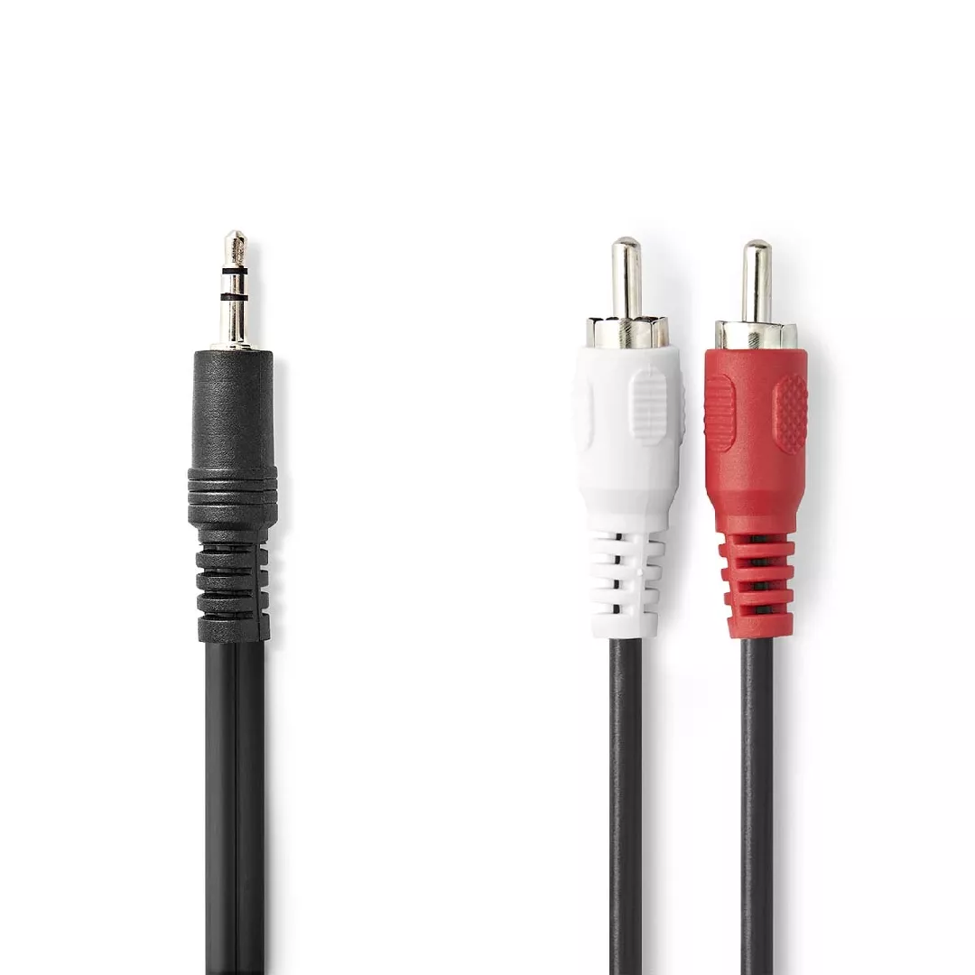 Nedis CAGL22200BK30 audio cable 3 m