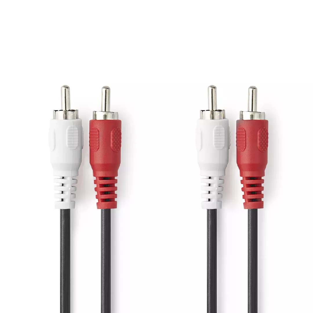 Nedis CAGL24200BK10 audio cable 1 m