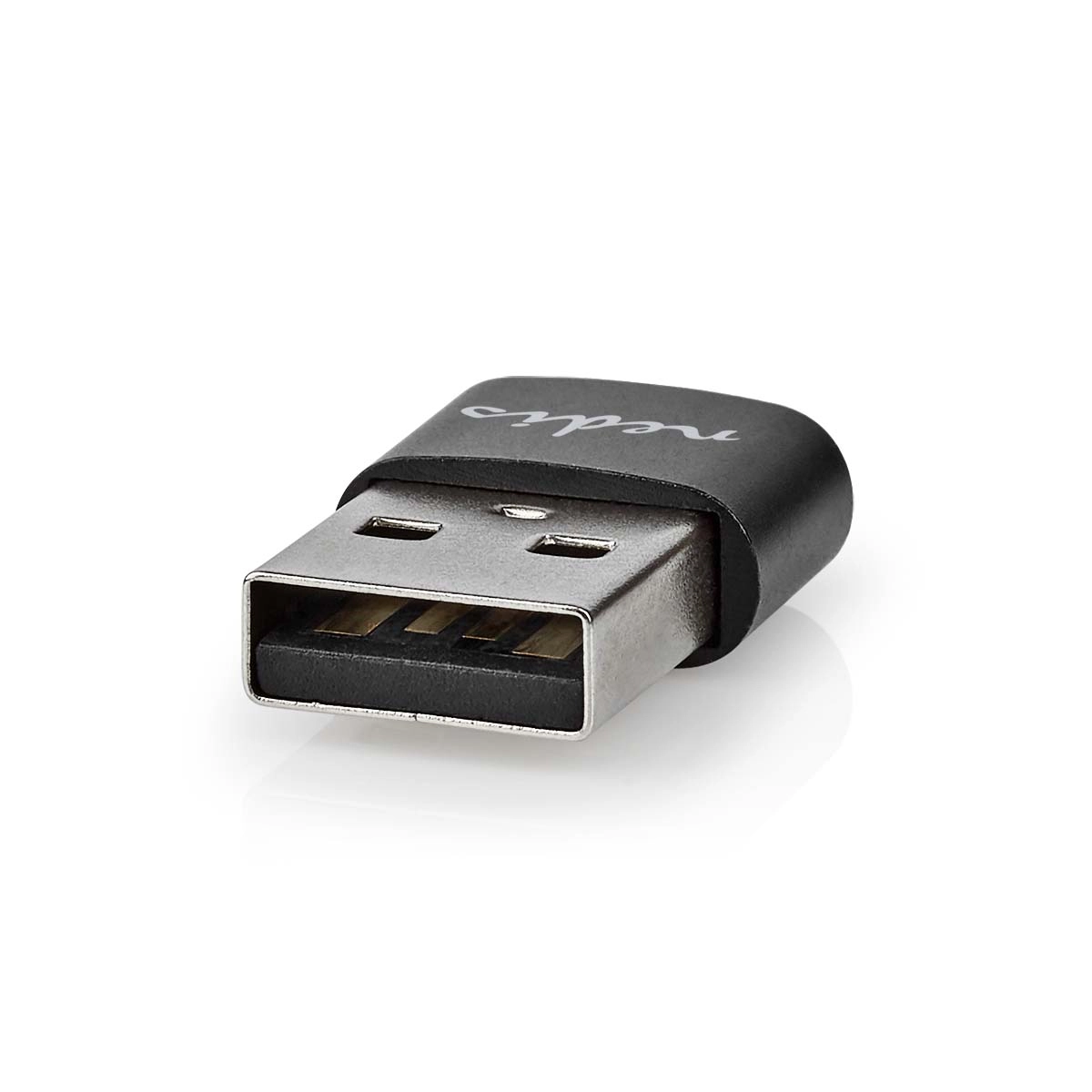 Nedis CCGB60920BK cable gender changer USB-A